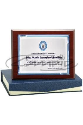 PLACAS HOMENAGEM W1125FP132