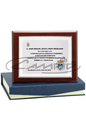 PLACAS HOMENAGEM W1125FP133