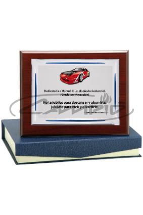 PLACAS HOMENAGEM W1125FP136