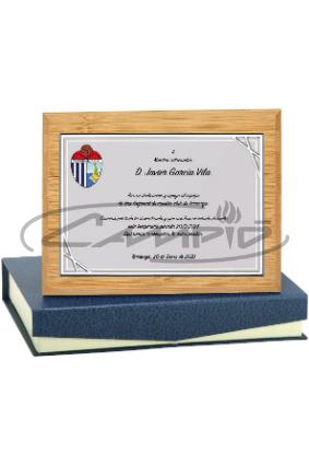 PLACAS HOMENAGEM W1126FP131