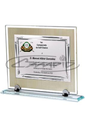 PLACAS HOMENAGEM W1126FP106