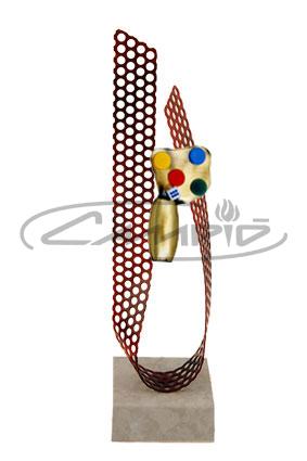 TROFÉUS DESPORTIVOS W0055AT205-34